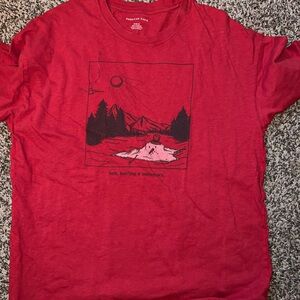 snowman holiday oversized shirt